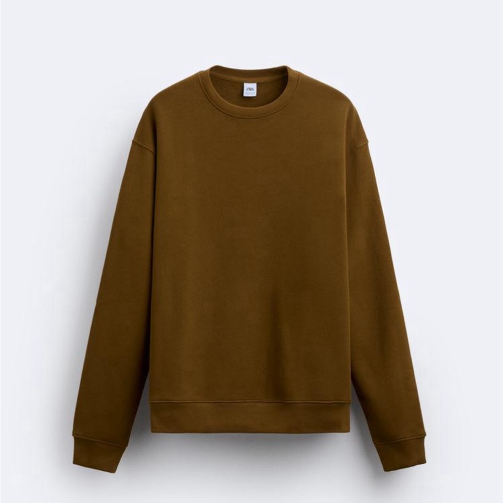 Zara crew neck sweatshirt